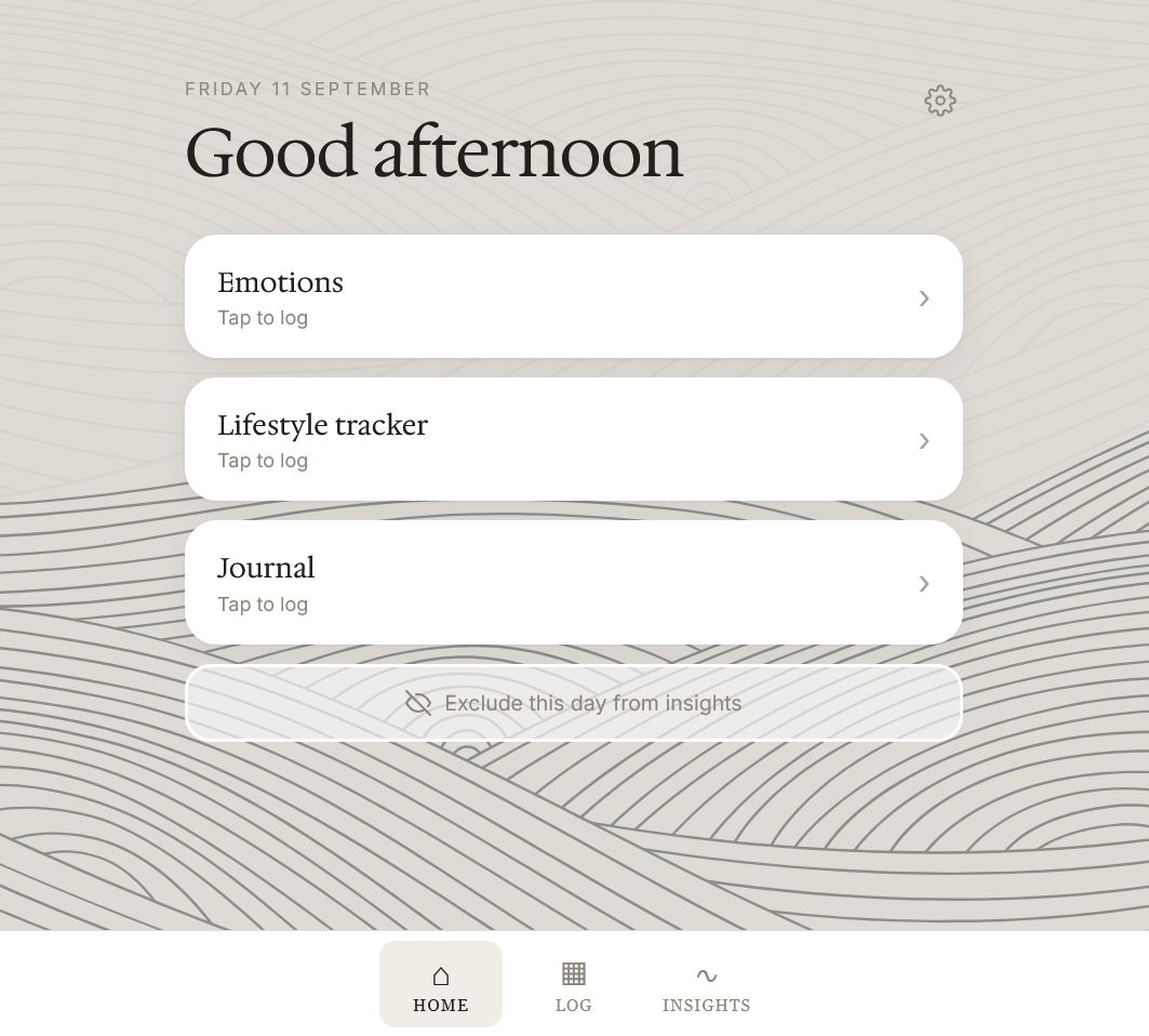 Original two-part daily flow